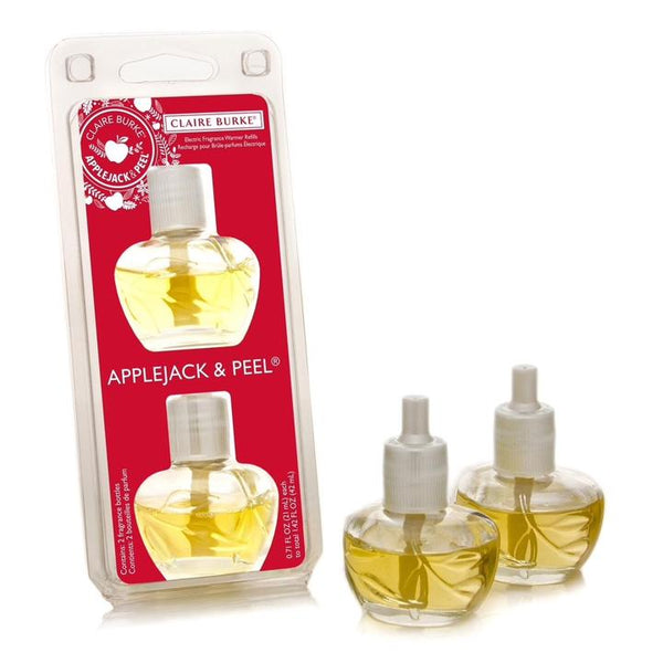 CLAIRE BURKE APPLEJACK & PEEL PLUG IN REFILL - 2 PACKAGES