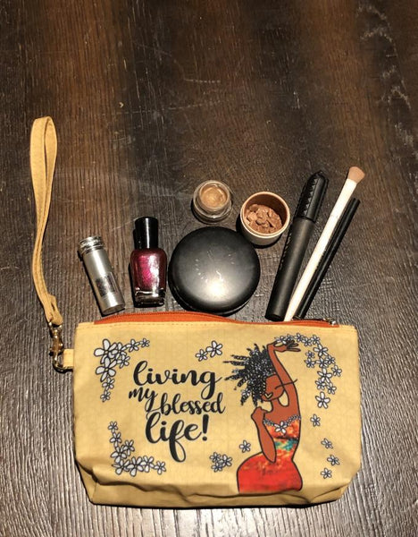 S.O.C. HANDBAG - MY BLESSED LIFE COSMETICS POUCH