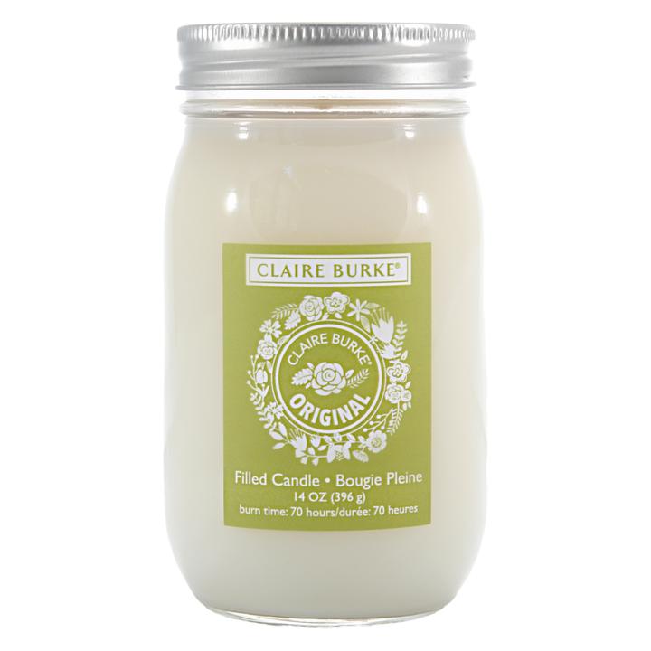 CLAIRE BURKE ORIGINAL GLASS FILLED CANDLE
