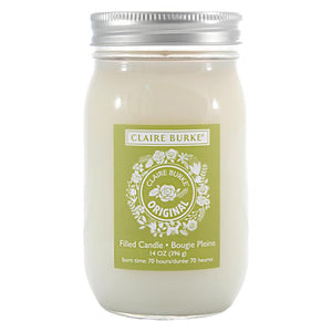 CLAIRE BURKE ORIGINAL GLASS FILLED CANDLE