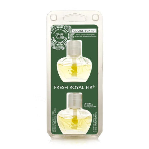 CLAIRE BURKE FRESH ROYAL FIR PLUG IN REFILL - 2 PACKAGES