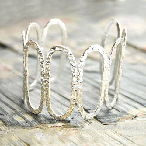 JEWELRY - WOMEN'S SERAPINA CUFF SILVER-PLATED BRACELET