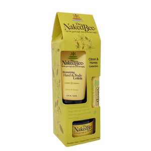 THE NAKED BEE CITRON & HONEY GIFT SET COLLECTION