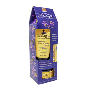 THE NAKED BEE LAVENDER & BEESWAX HONEY GIFT SET COLLECTION