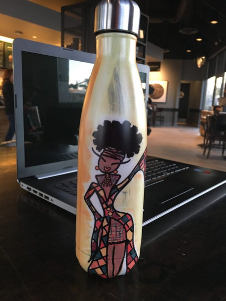 S.O.C STAINLESS STEEL BOTTLE - WAKE PRAY AND SIP ALL DAY