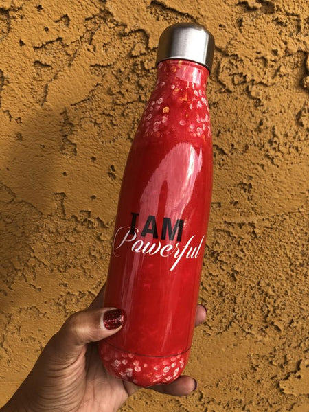 S.O.C. STAINLESS STEEL BOTTLE - I AM POWERFUL