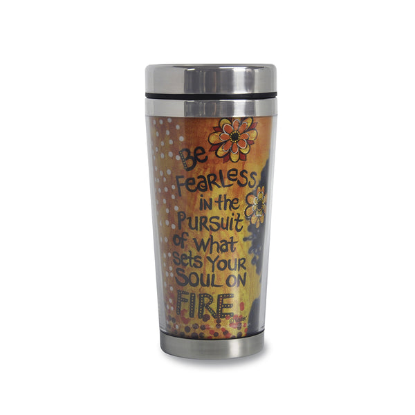 S.O.C. TRAVEL MUG - SOUL ON FIRE