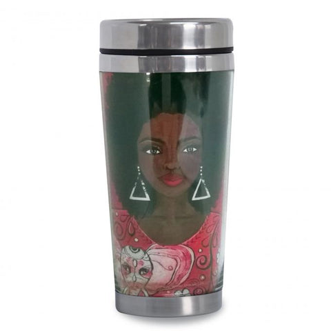 S.O.C. TRAVEL MUG - I AM POWERFRUL