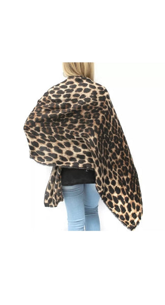 ACCESSORIES - LEOPARD SCARF
